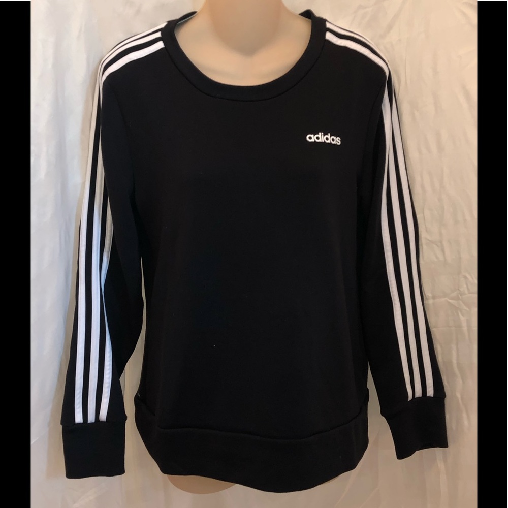 Adidas Black & Classic Crew Neck